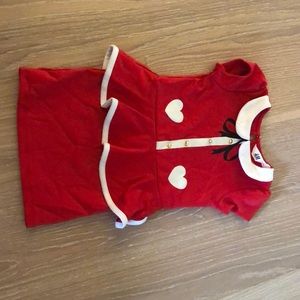 H&M short sleeve peplum dress